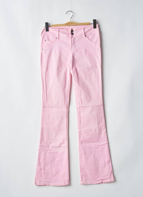 Pantalon evazat roz CIMARRON femeie