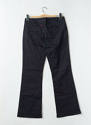 Pantalon 7/8 țesătură poplin talie joasă negru VOLCOM femeie