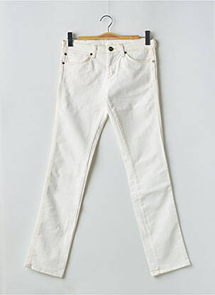 Blugi cu croială slim bej WRANGLER femeie