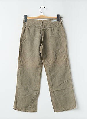 Pantalon 7/8 talie înaltă talie înaltă verde CIMARRON femeie