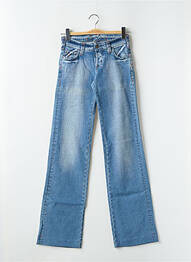 Blugi bootcut elasticitate talie joasă albastru CIMARRON femeie