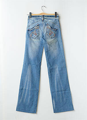 Blugi bootcut elasticitate talie joasă albastru CIMARRON femeie