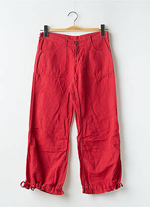 Pantalon trei sferturi roșu CIMARRON femeie