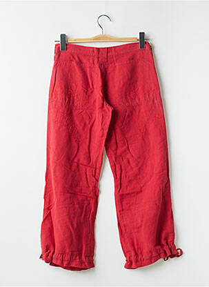 Pantalon trei sferturi talie joasă talie joasă roșu CIMARRON femeie