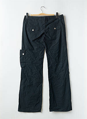 Pantalon cargo croială dreaptă talie joasă negru FREEMAN T.PORTER femeie