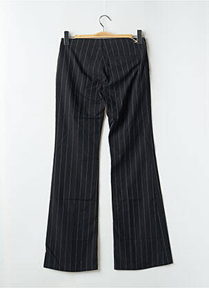 Pantalon drept țesătură crep talie joasă negru FREEMAN T.PORTER femeie