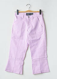 Pantalon trei sferturi croială dreaptă mărime normală violet FREEMAN T.PORTER femme