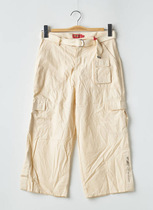 Pantalon trei sferturi bej TEDDY SMITH INDUSTRY fată