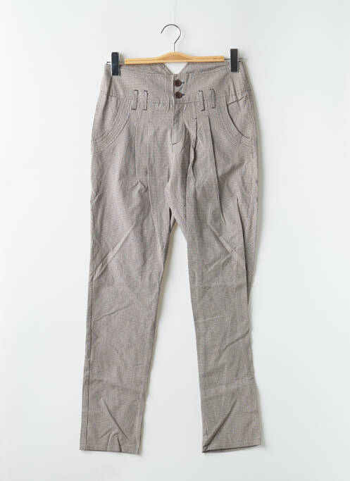 Pantalon slim maro 2 TWO femeie