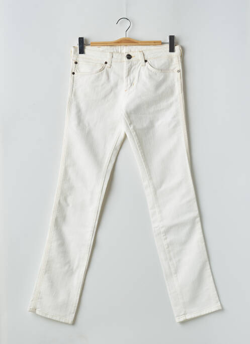 Blugi cu croială slim bej WRANGLER femeie