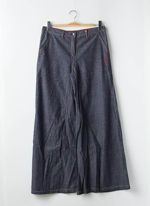 Pantalon trei sferturi albastru DDP femeie