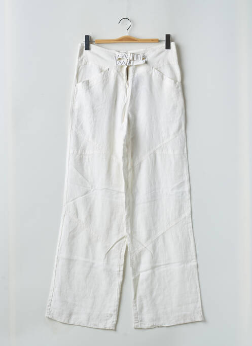 Pantalon larg bej LA FEE MARABOUTEE femeie