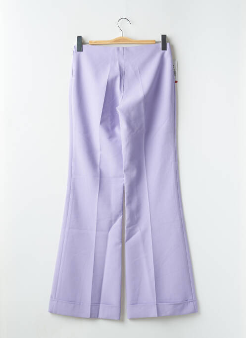 Pantalon evazat violet FREEMAN T.PORTER femeie
