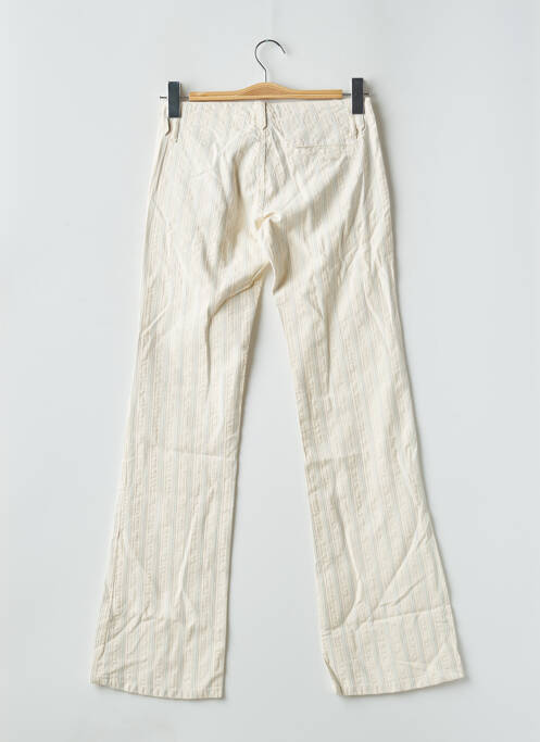 Pantalon slim bej FREEMAN T.PORTER femeie