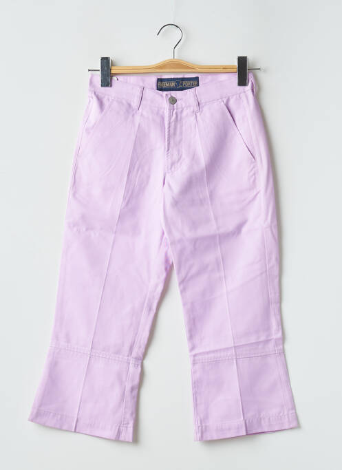 Pantalon trei sferturi violet FREEMAN T.PORTER femeie