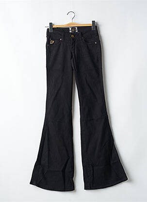 Blugi cu croială evazată negru LOIS femeie