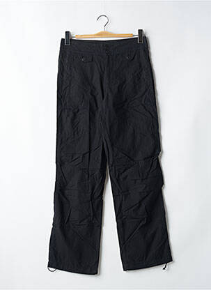 Pantalon drept țesătură poplin mărime normală negru LADY SOUL femeie
