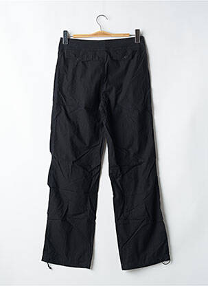 Pantalon drept țesătură poplin mărime normală negru LADY SOUL femeie