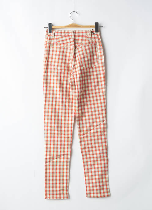 Pantalon slim portocaliu LOLITA femeie