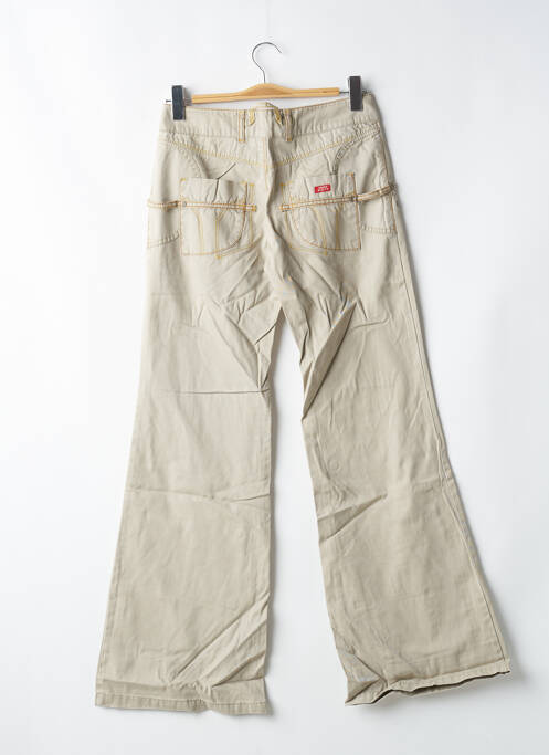 Pantalon drept bej MISS SIXTY femeie