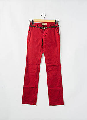 Pantalon chino talie joasă talie joasă roșu SALSA femeie