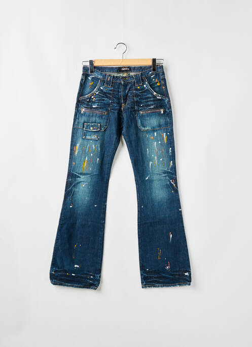 Blugi cu croială evazată albastru RWD femeie