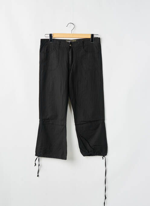 Pantalon trei sferturi negru RWD femeie