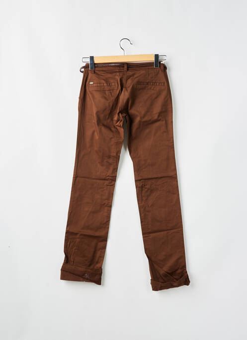Pantalon chino maro SALSA femeie