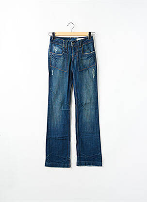 Blugi cu croială dreaptă albastru TEDDY SMITH femeie