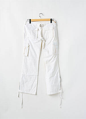 Pantalon cargo croială dreaptă talie joasă bej TEDDY SMITH femeie
