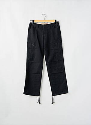 Pantalon cargo croială dreaptă mărime normală negru TEDDY SMITH femeie