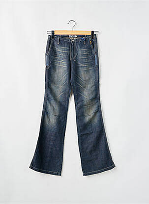 Blugi cu croială evazată albastru TEDDY SMITH femeie