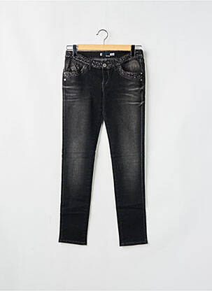 Blugi cu croială slim negru TAKE TWO femeie