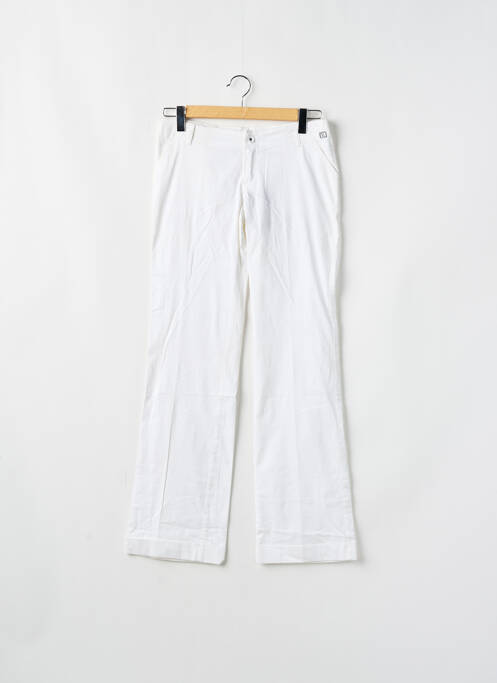 Pantalon drept alb TEDDY SMITH femeie
