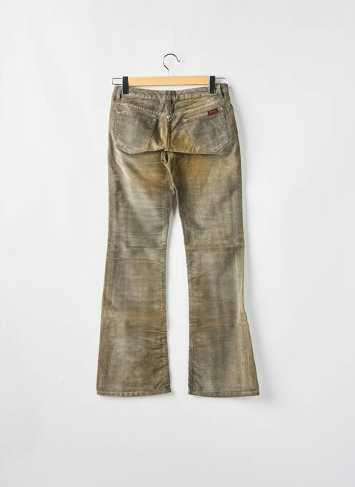 Blugi cu croială dreaptă verde TEDDY SMITH femeie