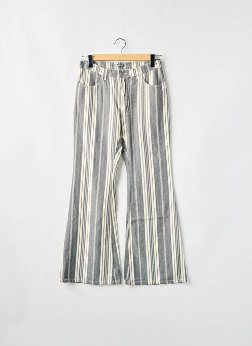 Blugi cu croială evazată gri TEDDY SMITH femeie