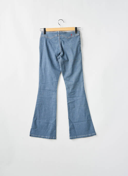 Blugi cu croială evazată albastru TEDDY SMITH femeie