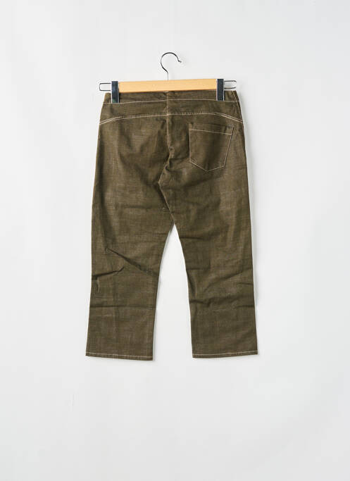 Pantalon trei sferturi verde TEDDY SMITH femeie