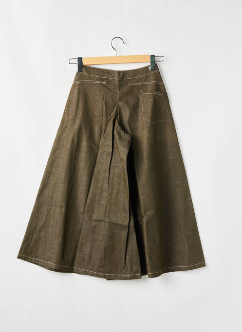 Blugi cu croială largă verde TEDDY SMITH femeie