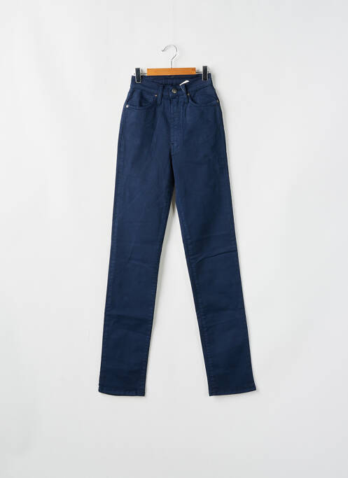 Blugi cu croială slim albastru TEDDY SMITH femeie