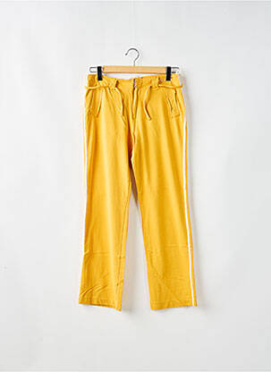 Pantalon drept galben SCHOOL RAG femeie