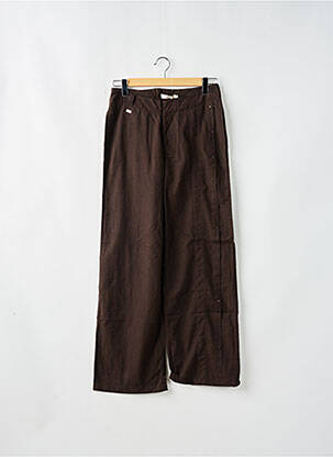 Pantalon drept maro SCHOOL RAG femeie