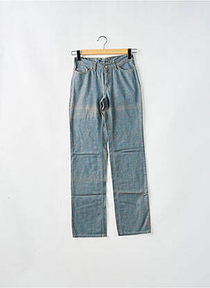 Blugi cu croială dreaptă albastru SCHOOL RAG femeie