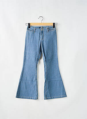 Blugi cu croială evazată albastru SCHOOL RAG femeie