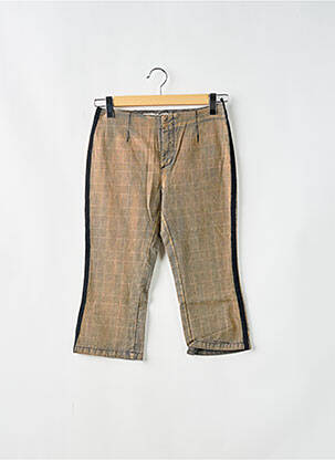 Pantalon trei sferturi bej SCHOOL RAG femeie