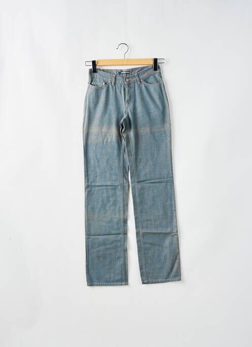 Blugi cu croială dreaptă albastru SCHOOL RAG femeie