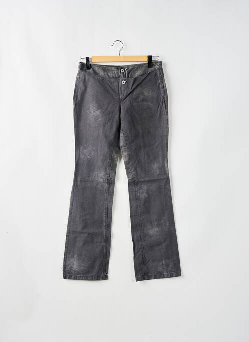 Blugi cu croială dreaptă gri SCHOOL RAG femeie