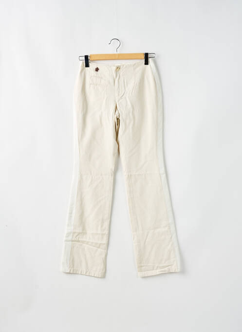 Pantalon drept bej SCHOOL RAG femeie