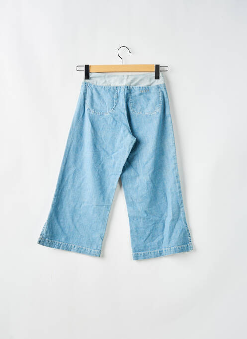 Pantalon trei sferturi croială dreaptă mărime normală albastru SCHOOL RAG femme