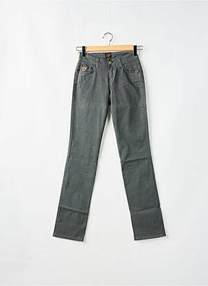 Pantalon slim buzunare gri LOIS femeie
